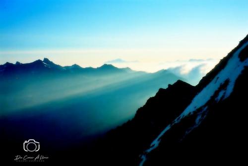 Brèche de la Meije _ lever de soleil